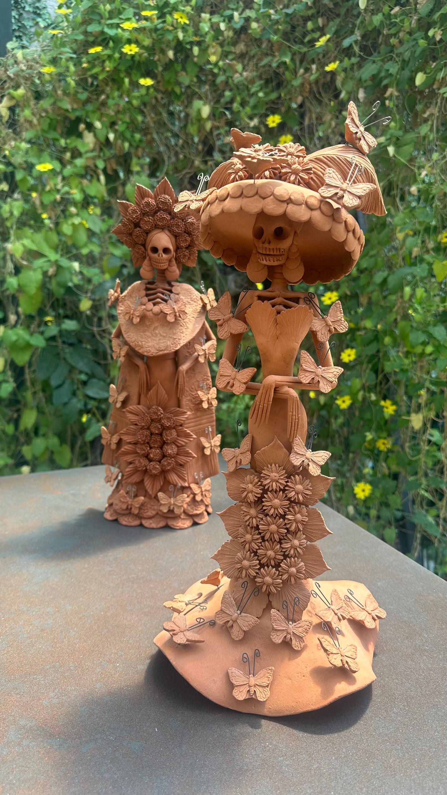 Catrina Flores, vestido sirena