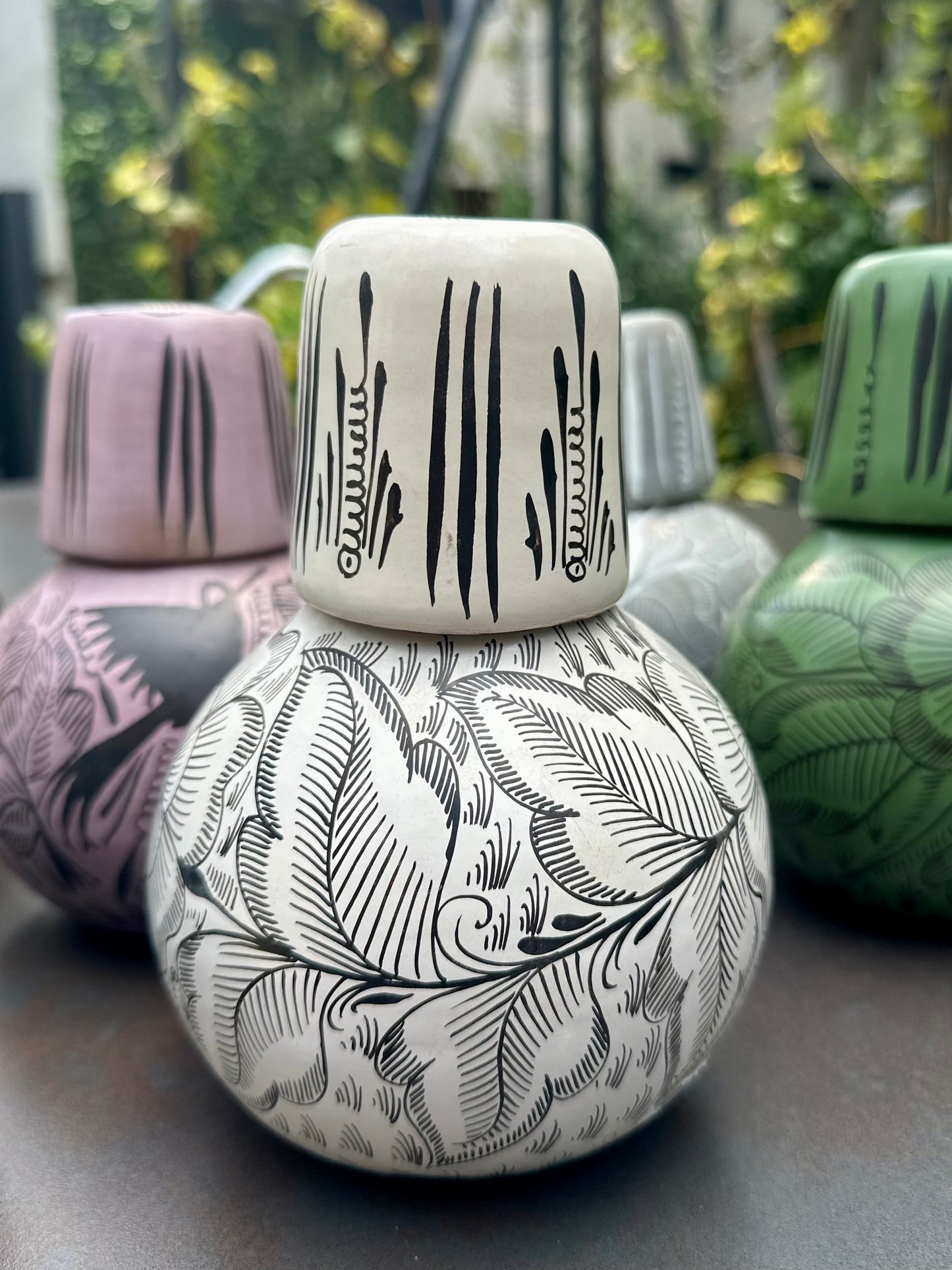Jarrita floral multicolor