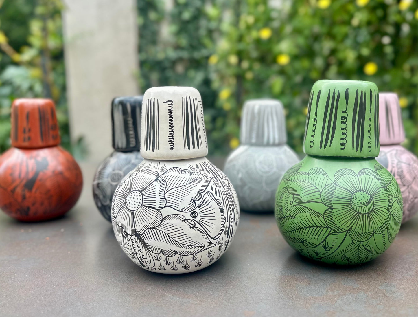 Jarrita floral multicolor