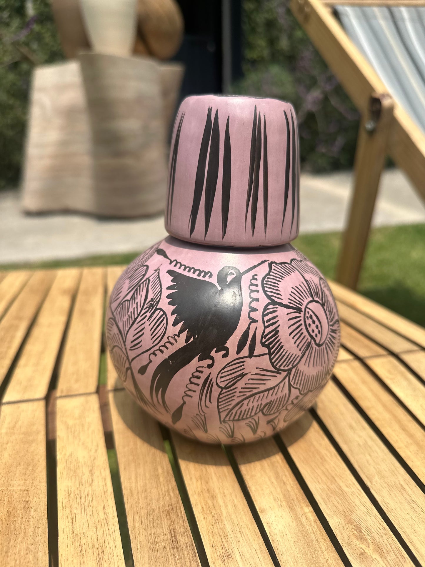 Jarrita floral multicolor