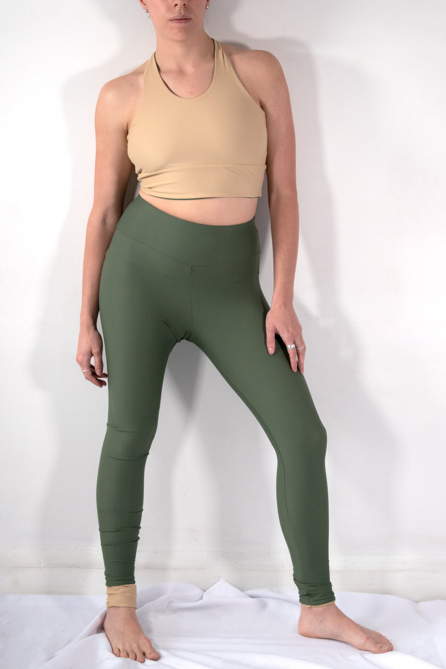 LEGGINGS ANTURIO OLIVA ARENA