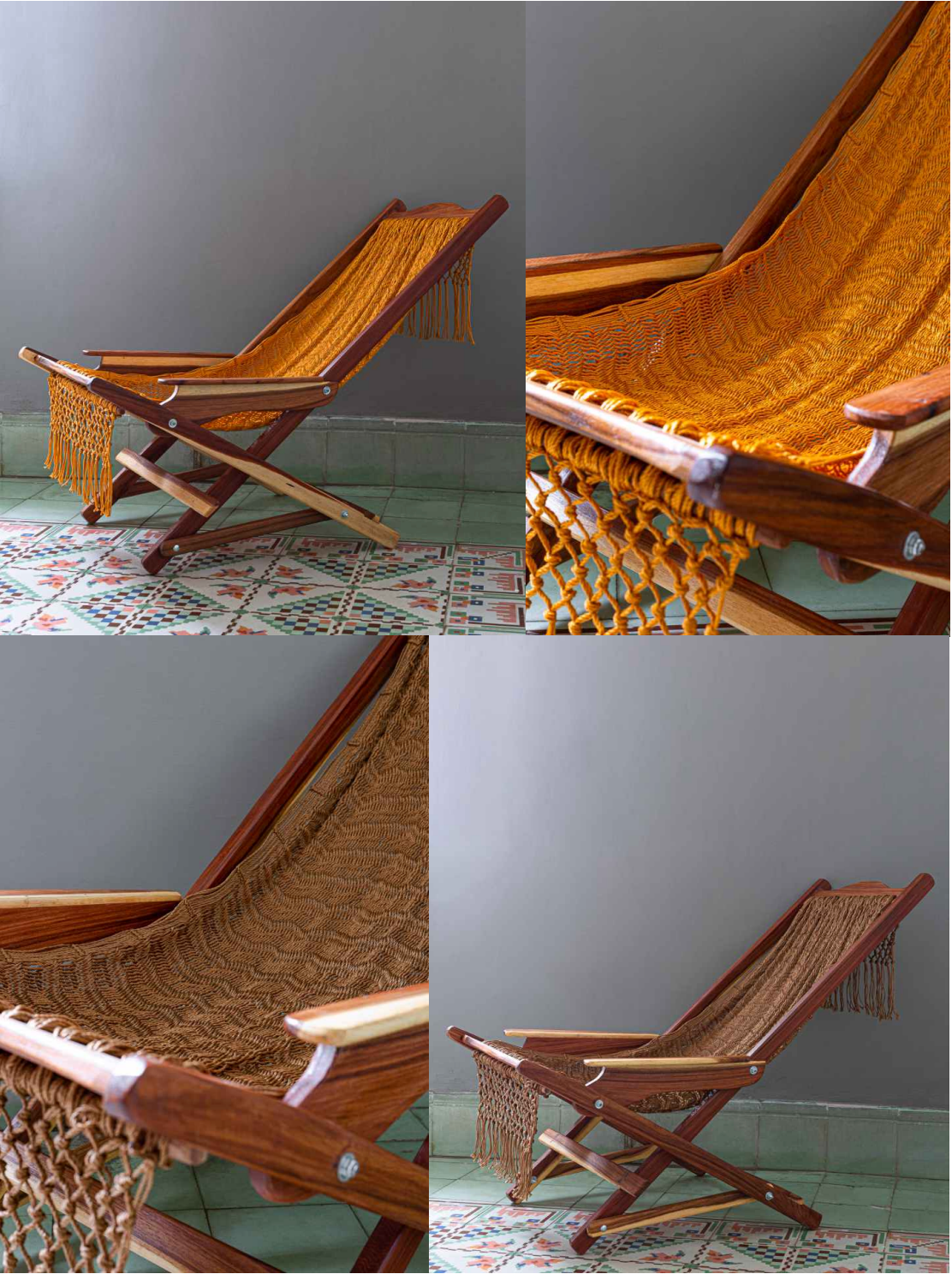 Silla Hamaca tejida