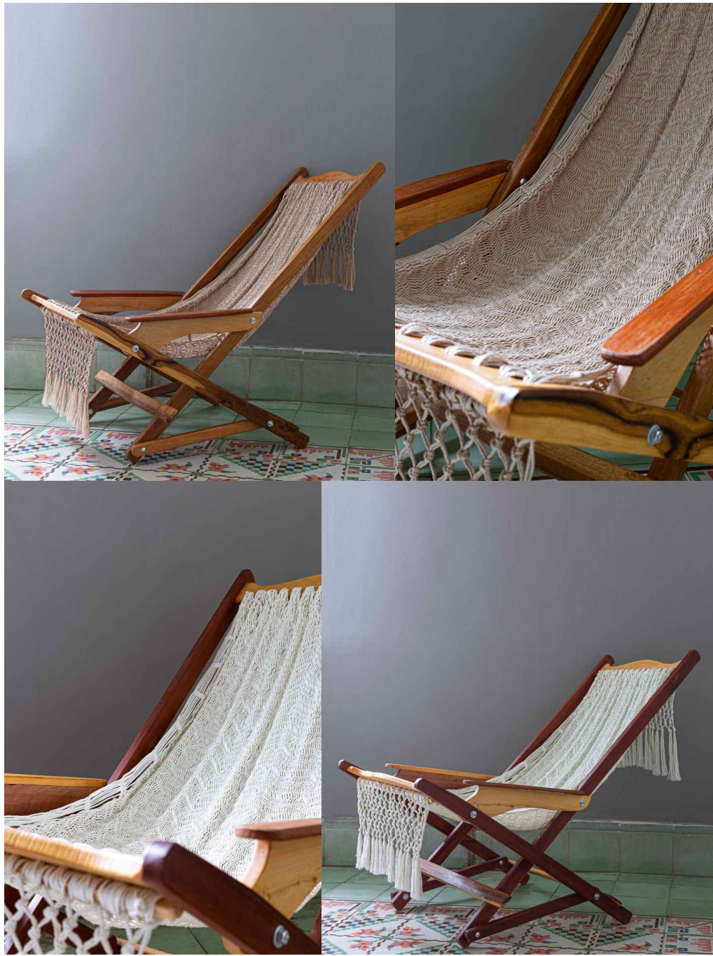 Silla Hamaca tejida