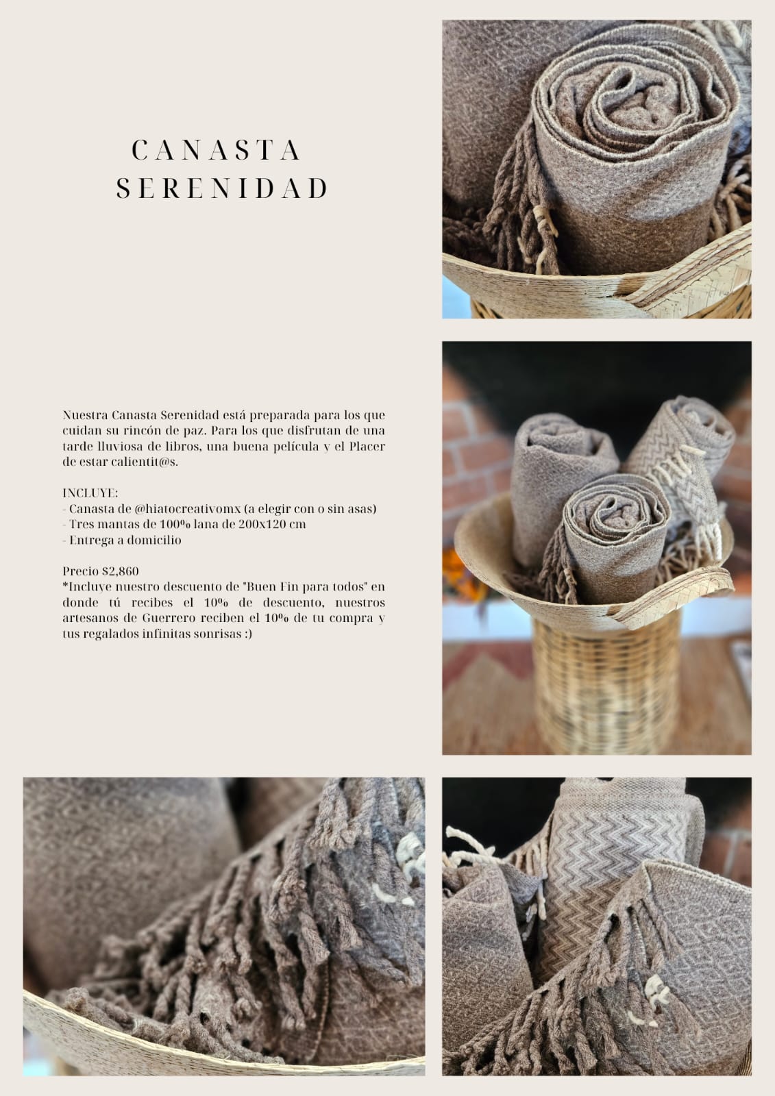 Canasta Serenidad