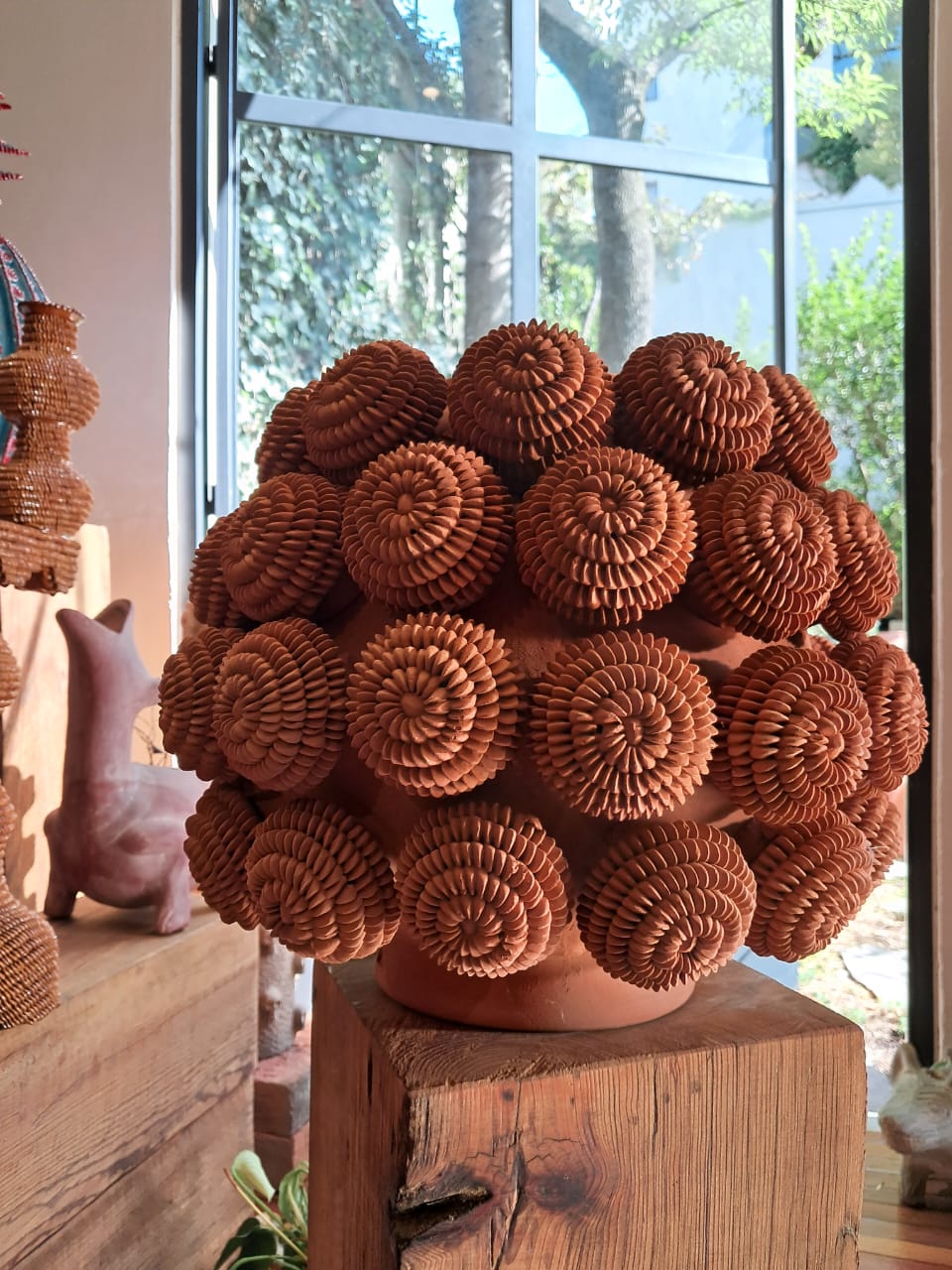 Jarrón de piña al Natural