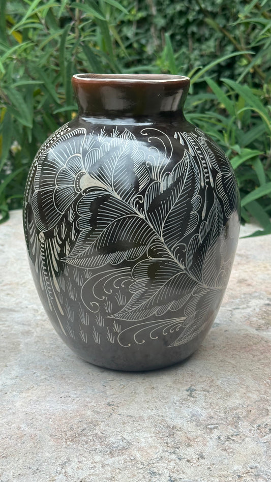 Jarrón decorativo floral