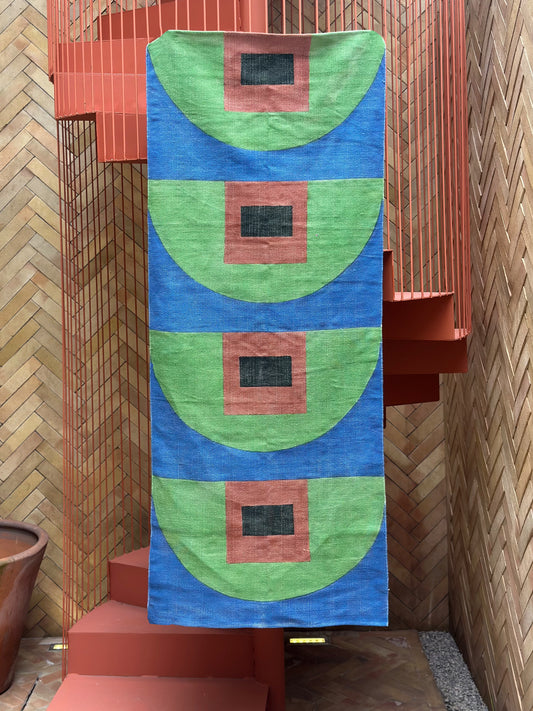 Tapete CACTUS I AZUL