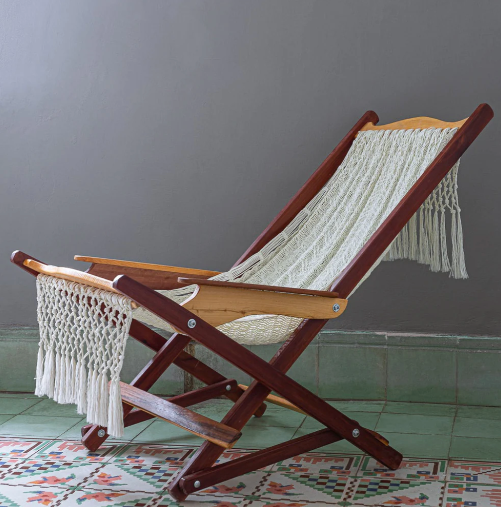 Silla Hamaca tejida