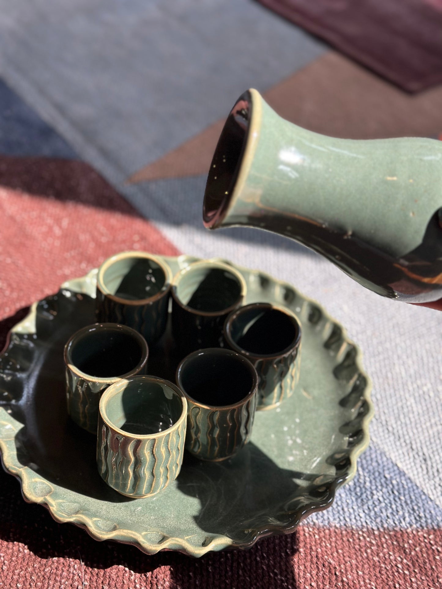 Set de sake/mezcal/tequila