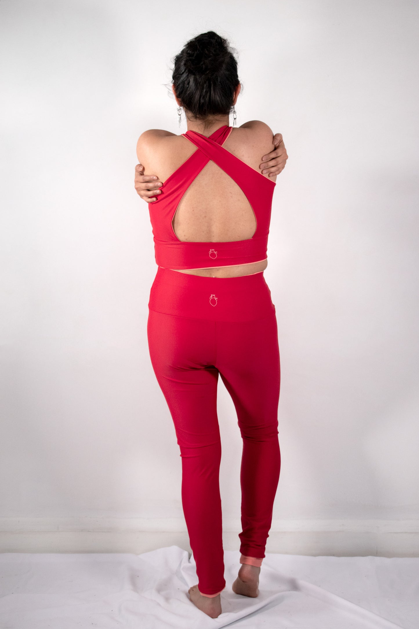 LEGGINGS ANTURIO CEREZA CORAL
