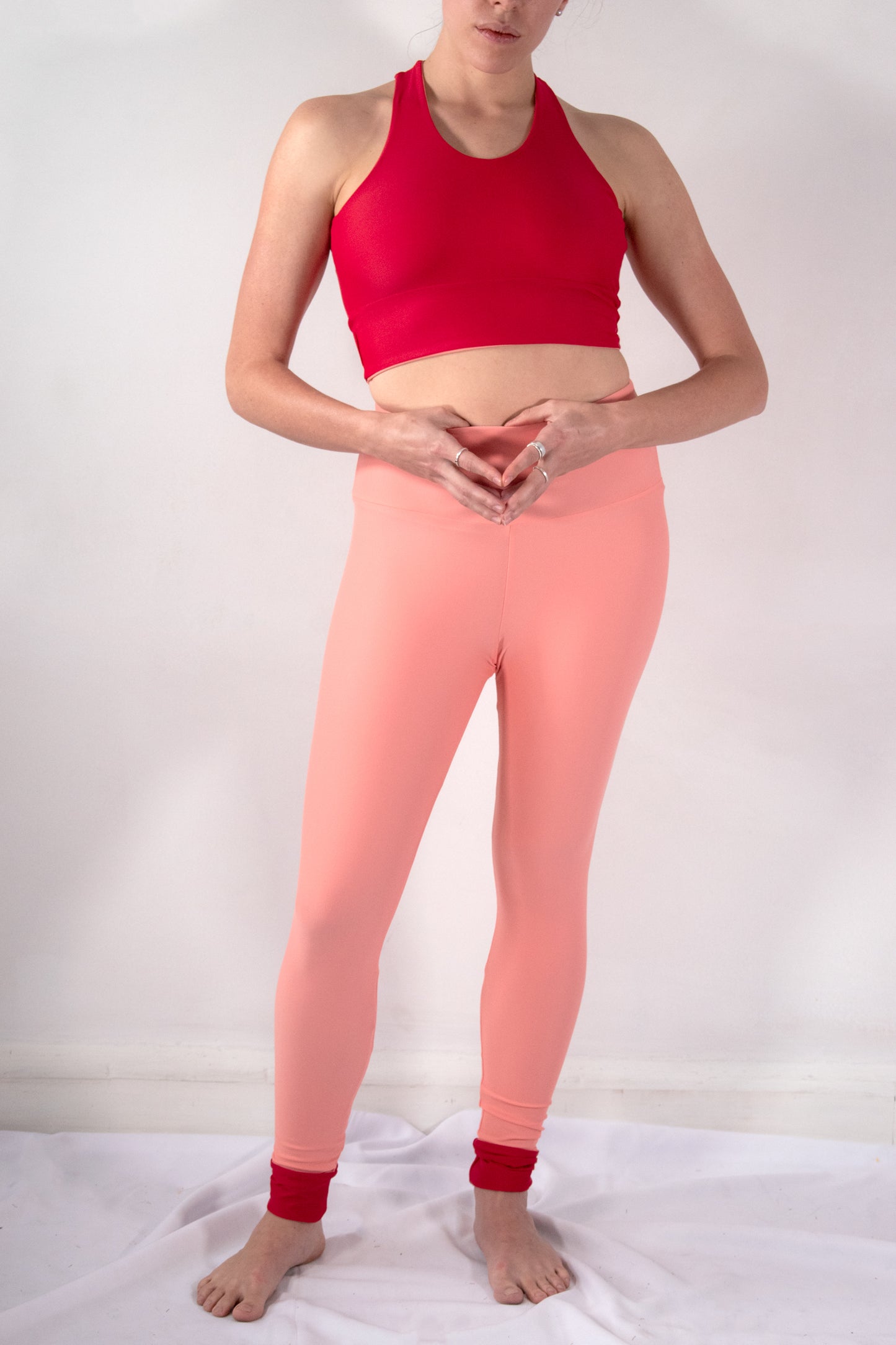 LEGGINGS ANTURIO CEREZA CORAL