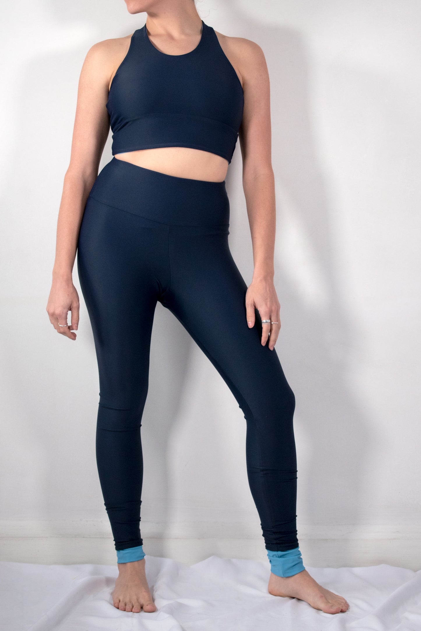 LEGGINGS ANTURIO INDIGO CERULEO