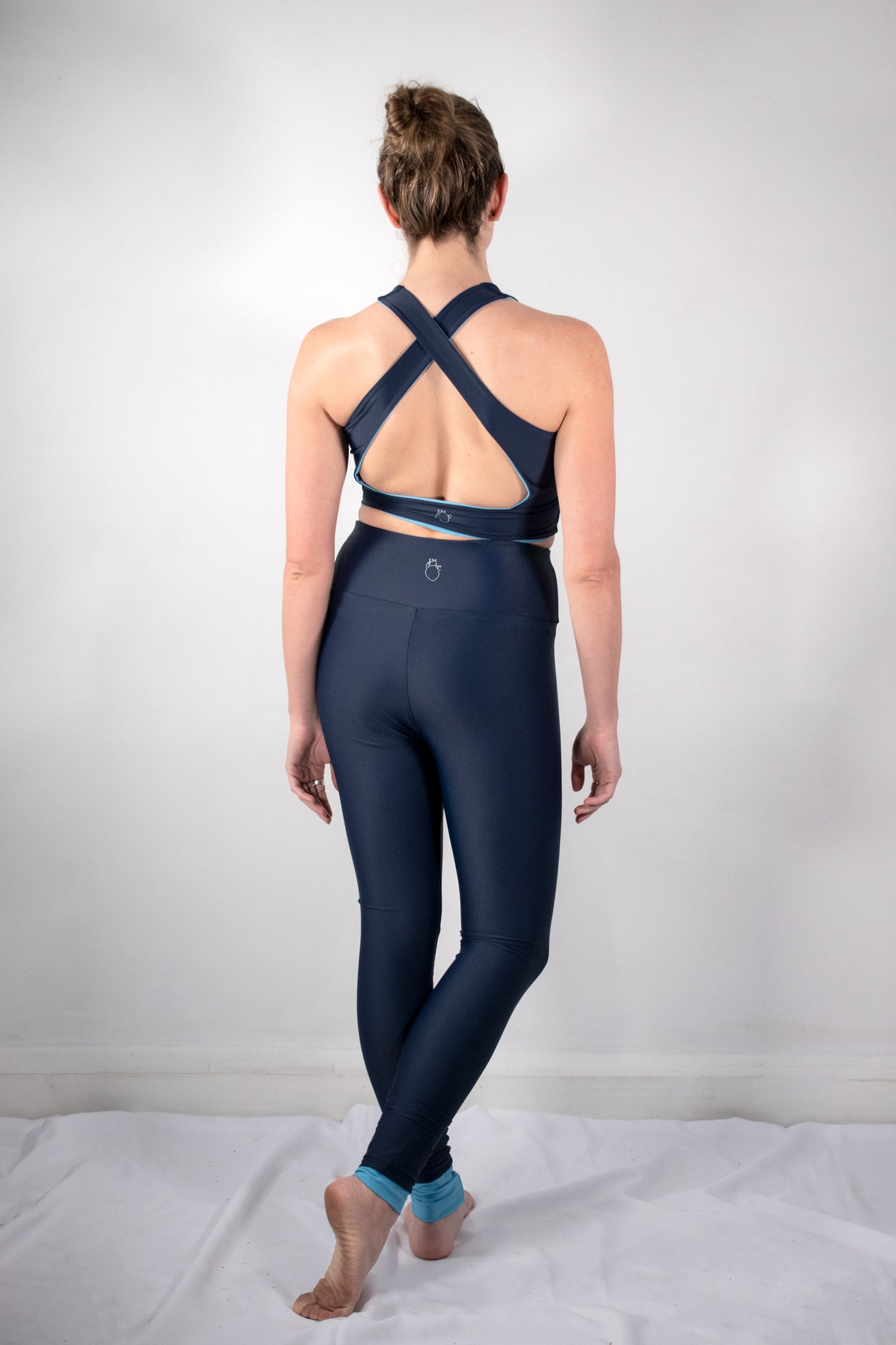 LEGGINGS ANTURIO INDIGO CERULEO
