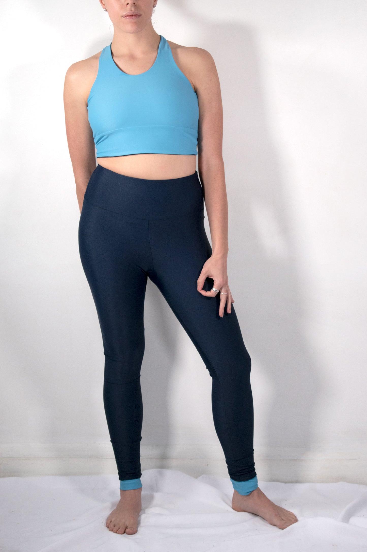 LEGGINGS ANTURIO INDIGO CERULEO
