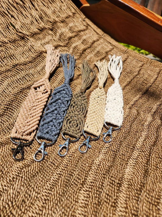 Llavero macramé